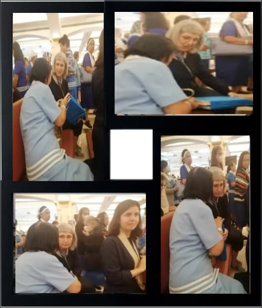 5 Gift giving of booklet for the Cause of Sr Lucia\'s Great Vision