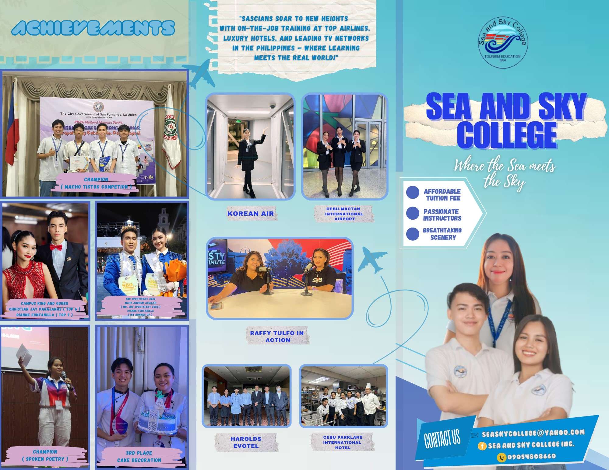 Ely Instructor (Flyers and Brochure)